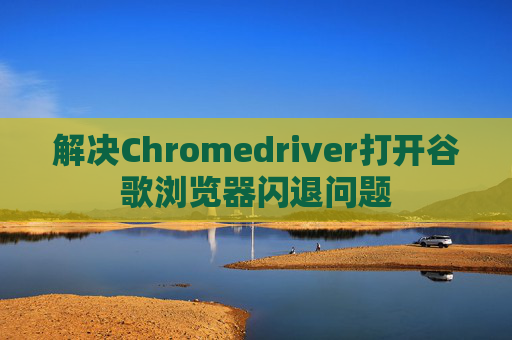解决Chromedriver打开谷歌浏览器闪退问题